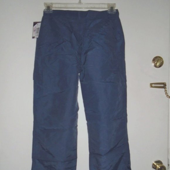 Vintage Rare Nylon Zipper Pockets Drawstring Zipper legs Cargo Pants - Picture 5 of 14